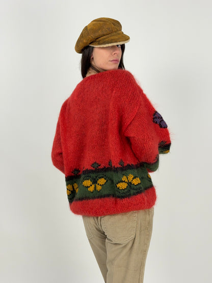 Maglione anni ’80 in Mohair e Lana