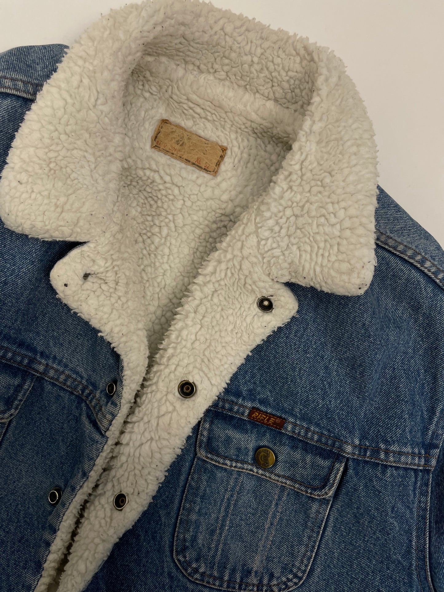 Rifle sherpa denim jacket