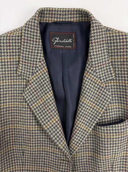 Giacca Ghirardelli in lana Principe di Galles anni ’80