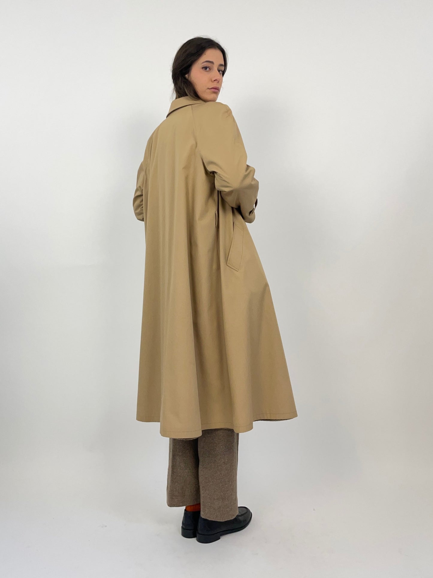 Cappotto lungo reversibile vintage