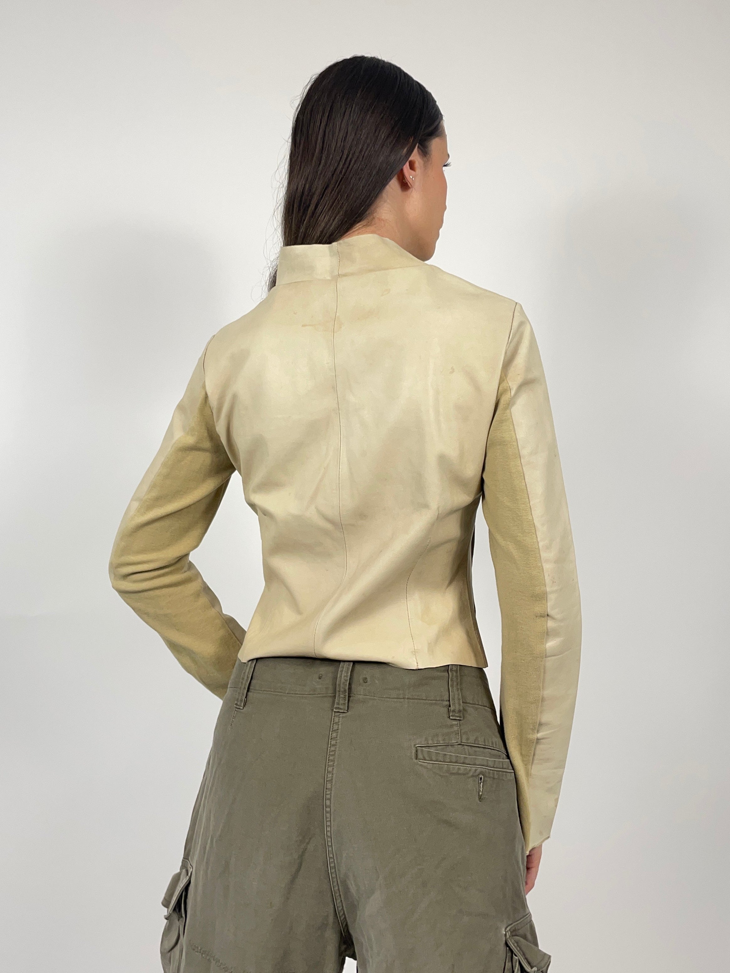 Giacca Michiko Koshino in pelle