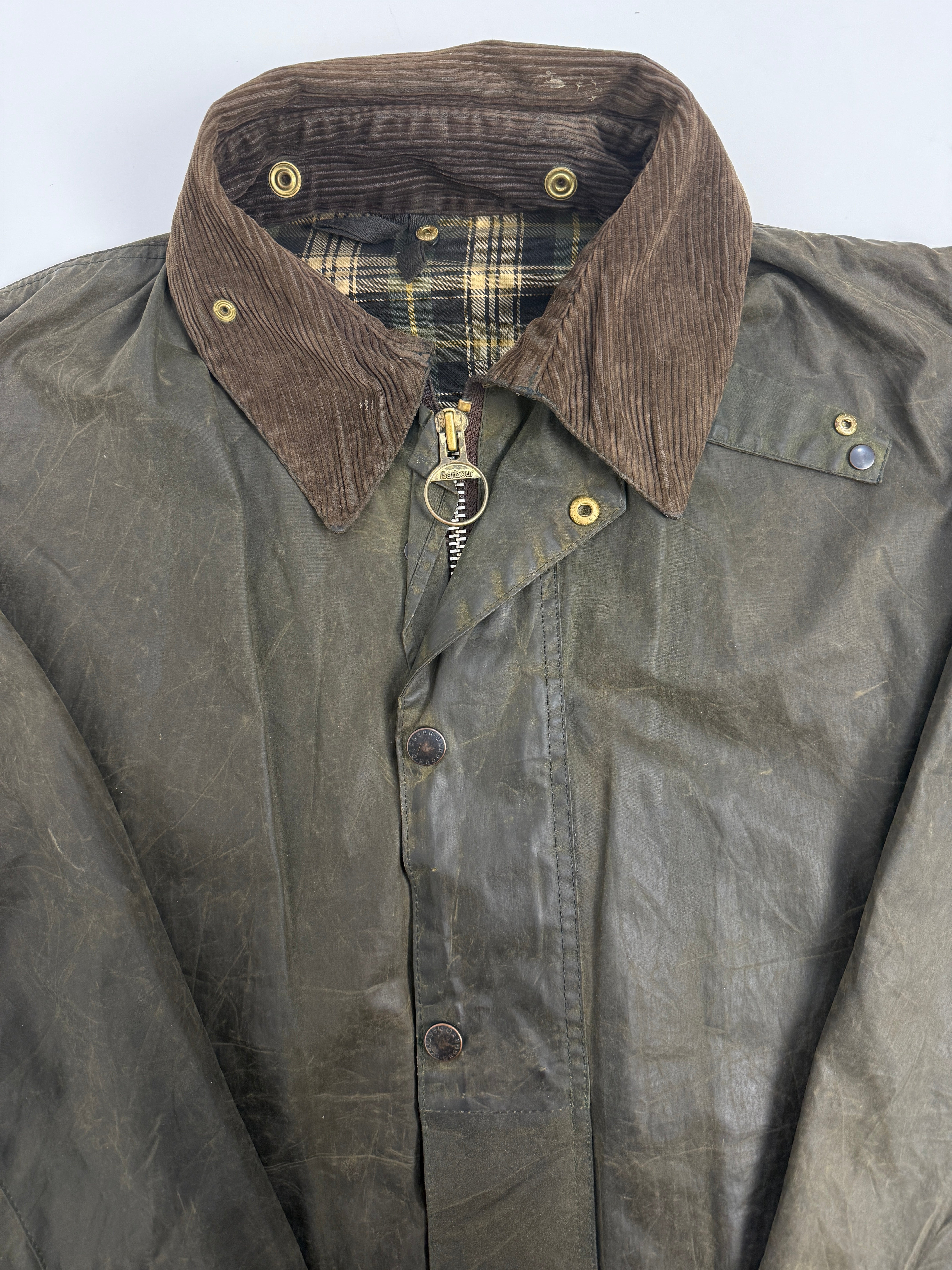 Giacca cerata Barbour Border C42/L - Waxed jacket Verde