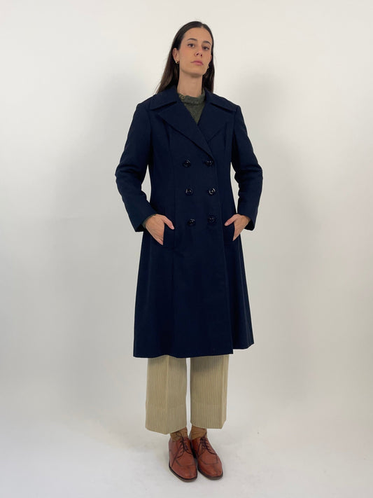 cappotto-vintage-lungo-da-donna-in-lana-blu-doppiopetto