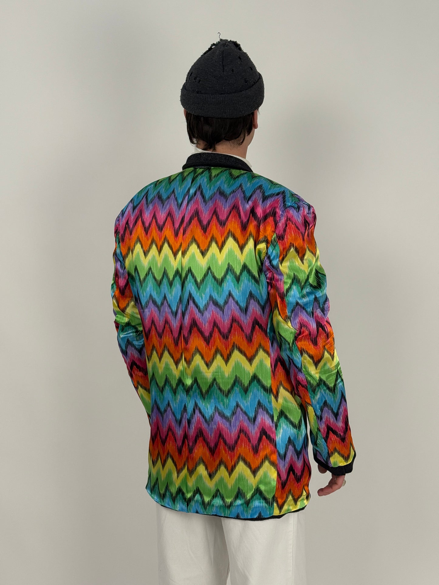 Blazer Versus Gianni Versace anni '90 - fodera multicolor