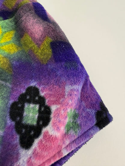 Gilet pile anni '90 - fodera trapuntata