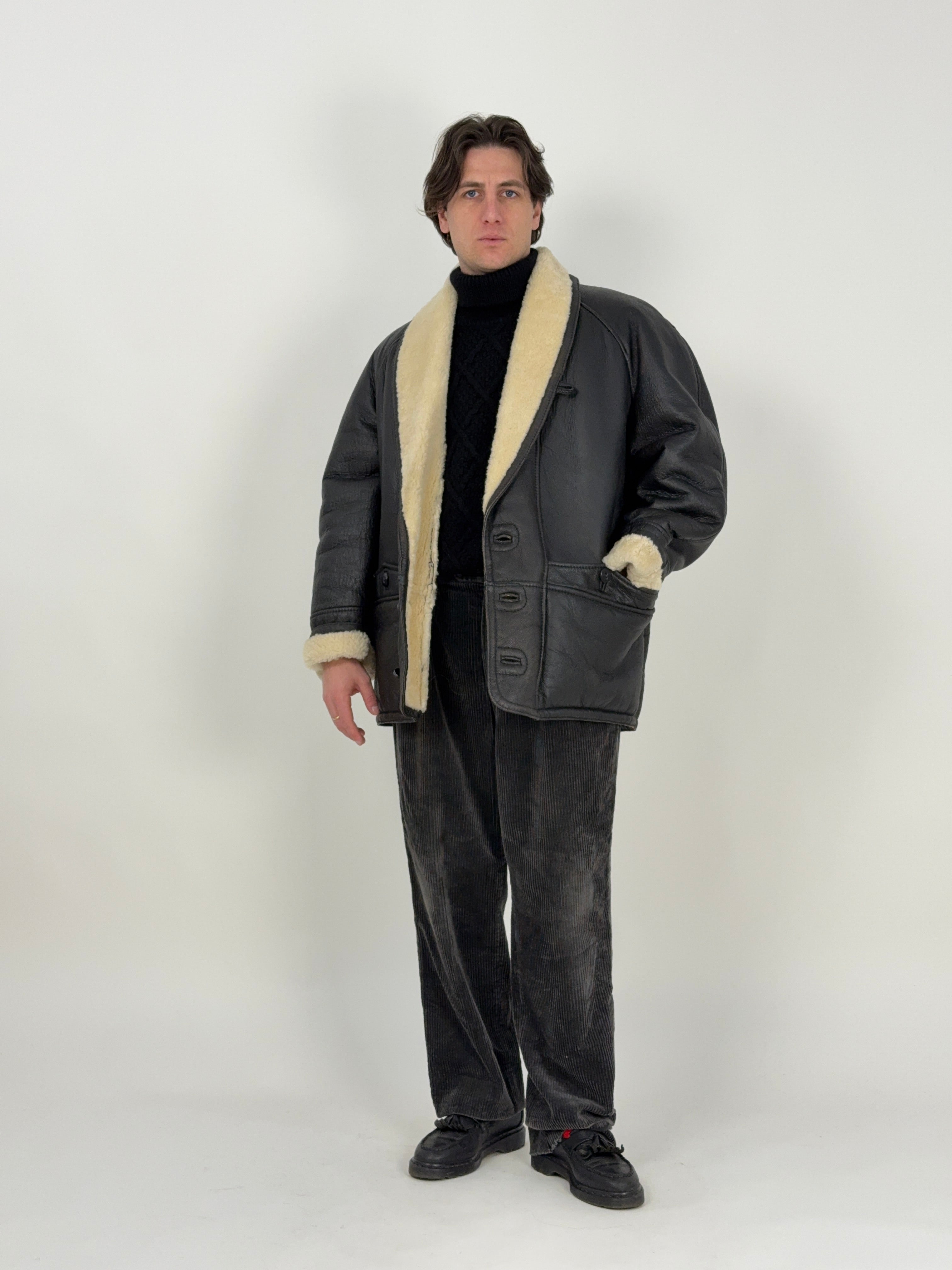 original-shearling-black-vintage