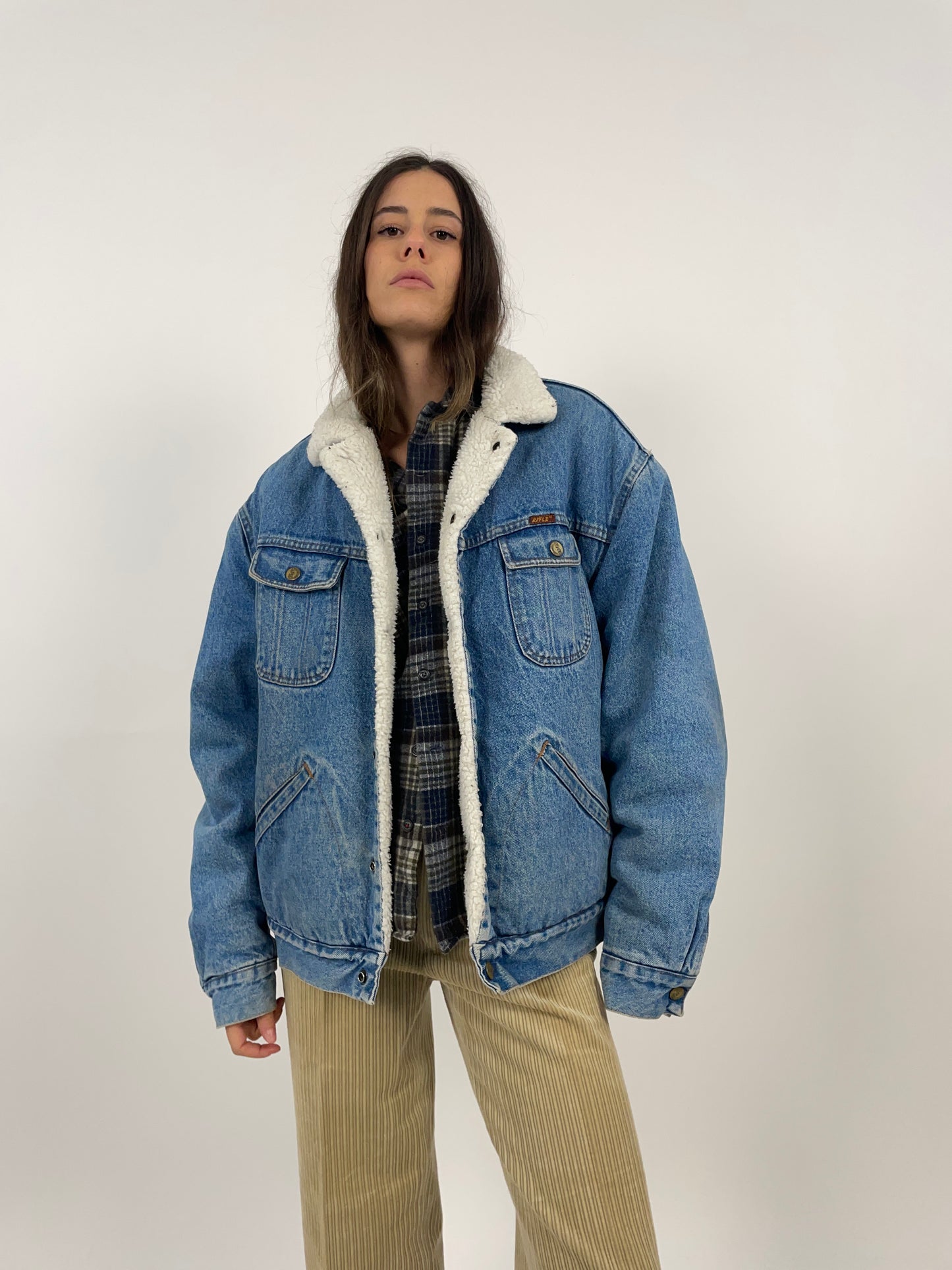 Rifle sherpa denim jacket