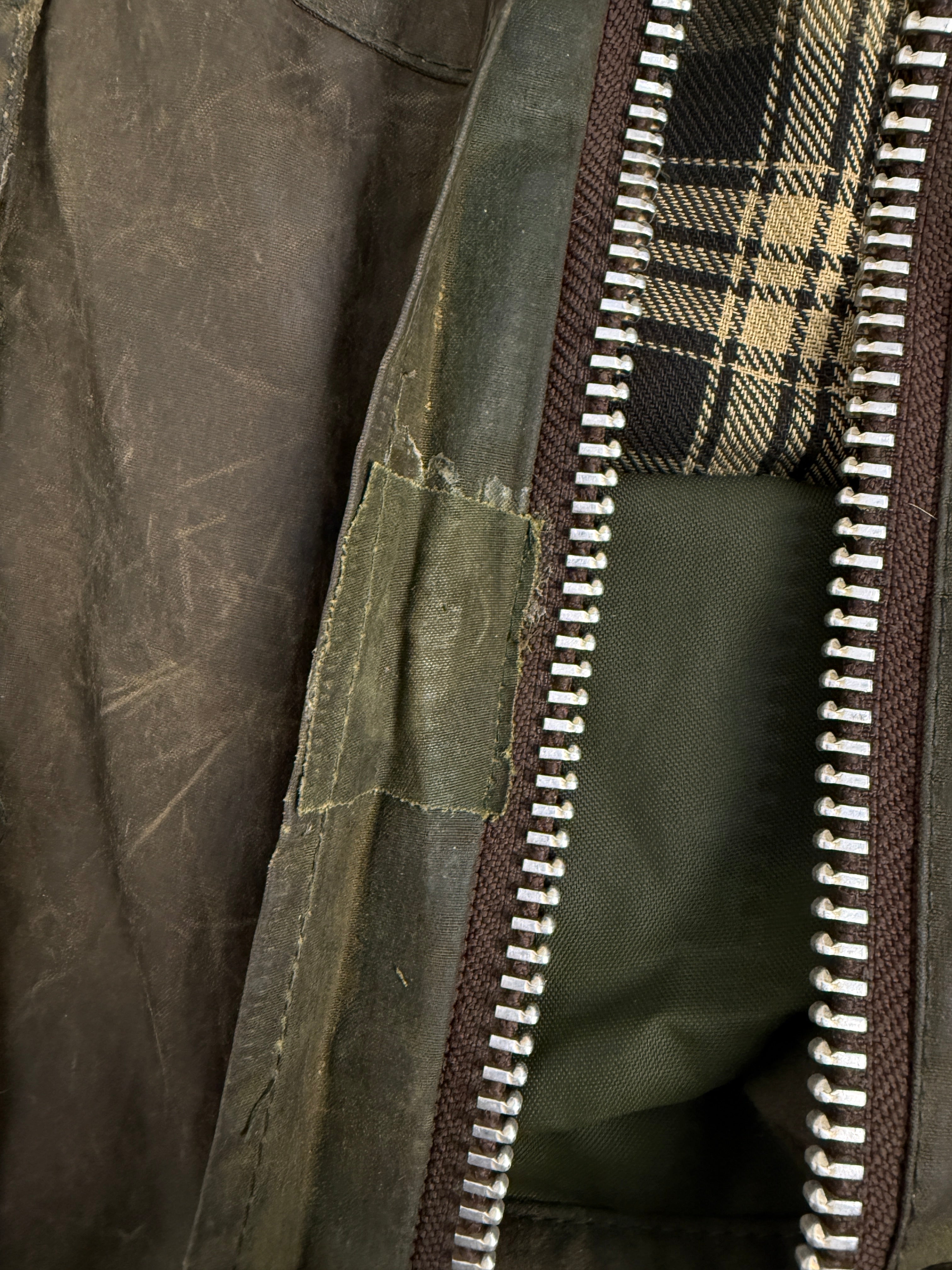 Giacca cerata Barbour Border C42/L - Waxed jacket Verde