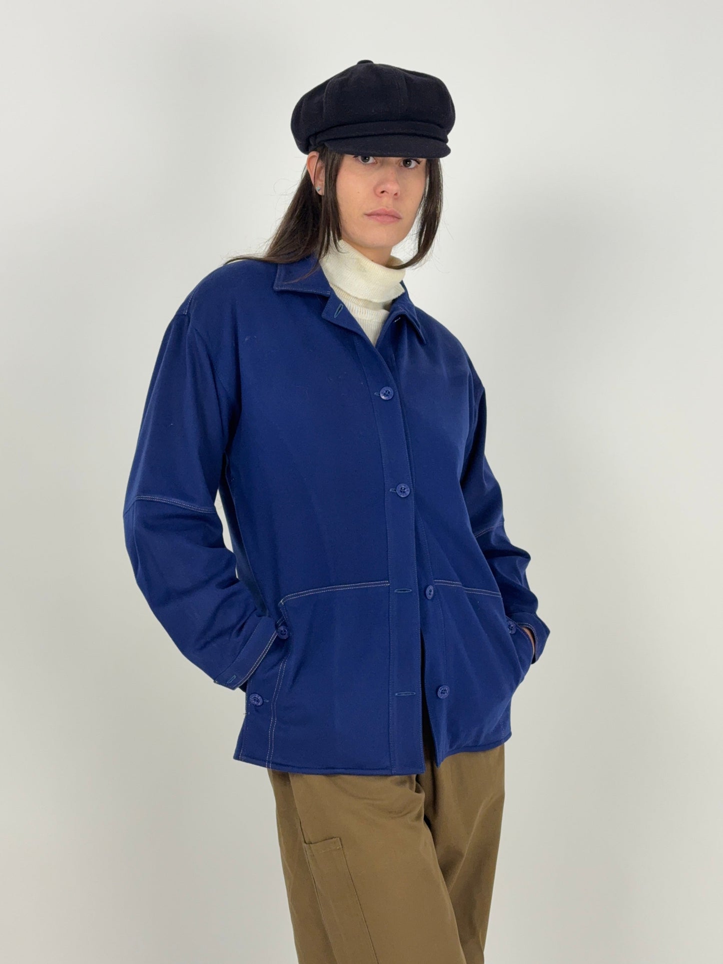 Giacca Les Copains in lana anni '80