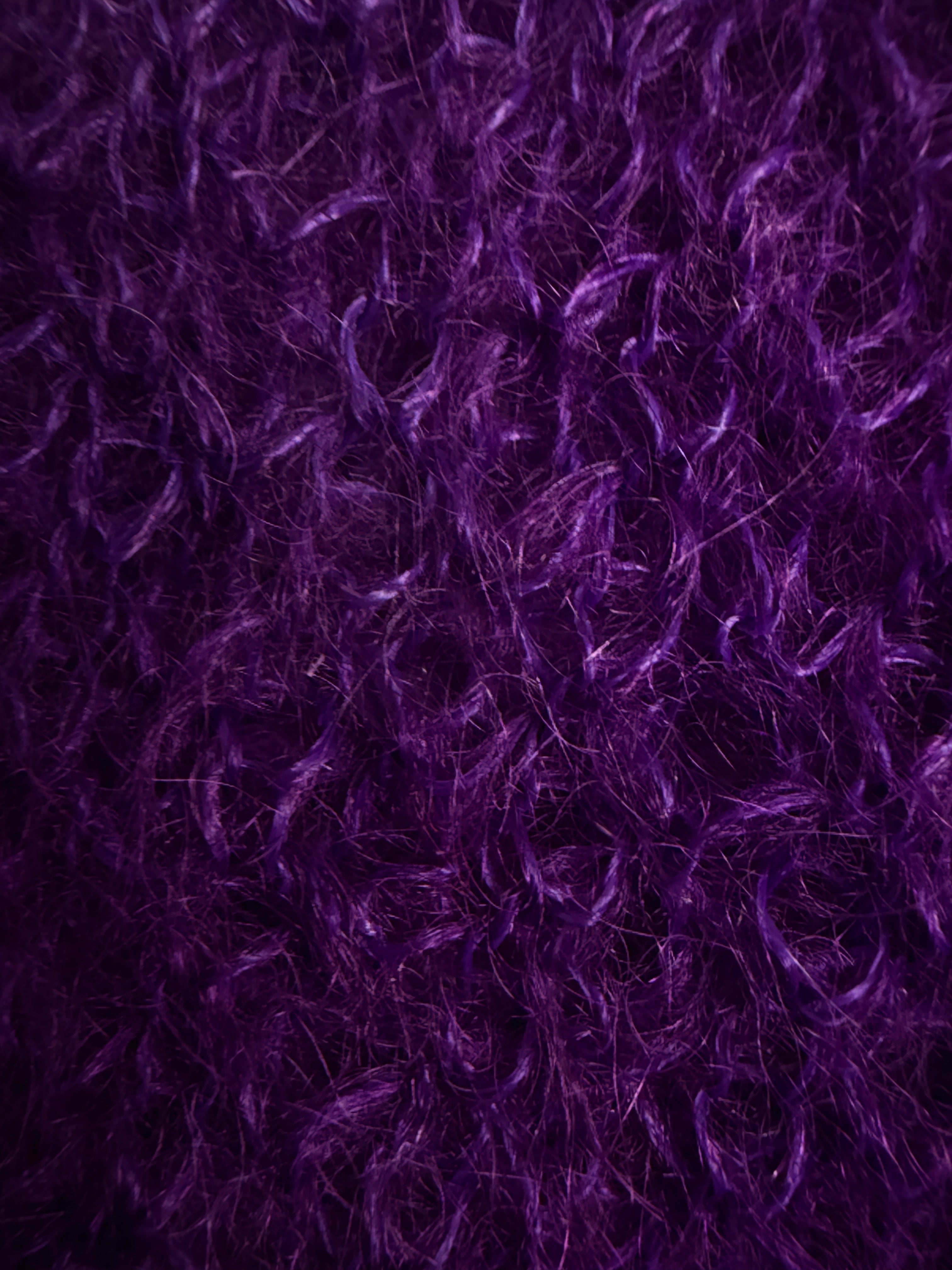 Cardigan mohair anni ’70 con ricamo floreale