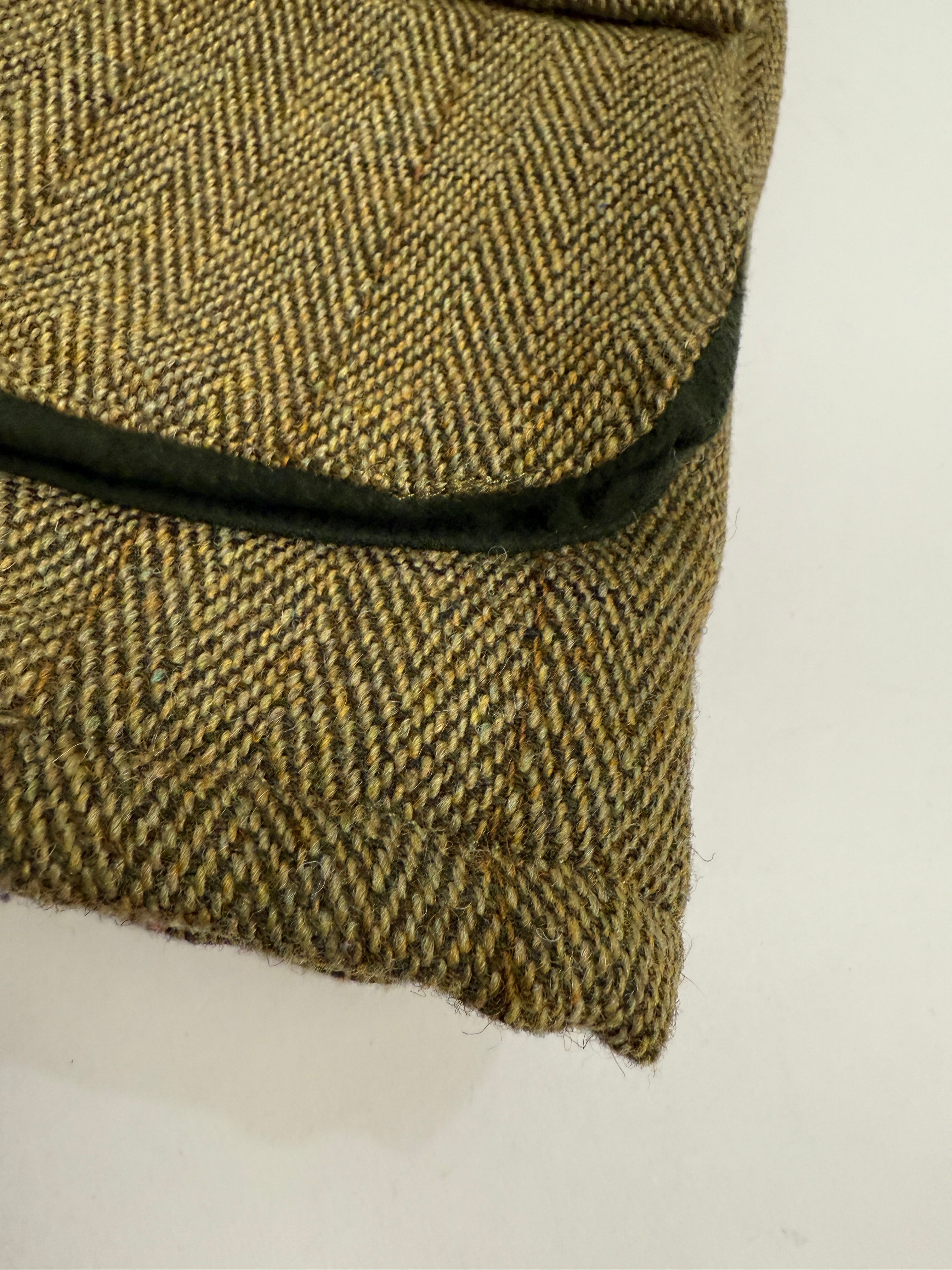 Gilet in tweed spigato anni ’80 – Made in England