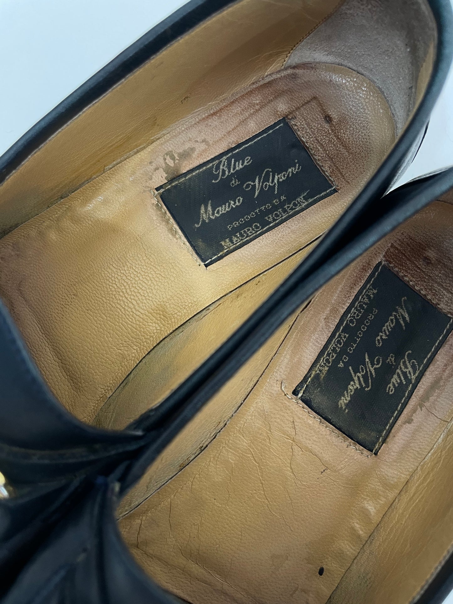 Mocassino vintage con fibbia oro - Numero 39