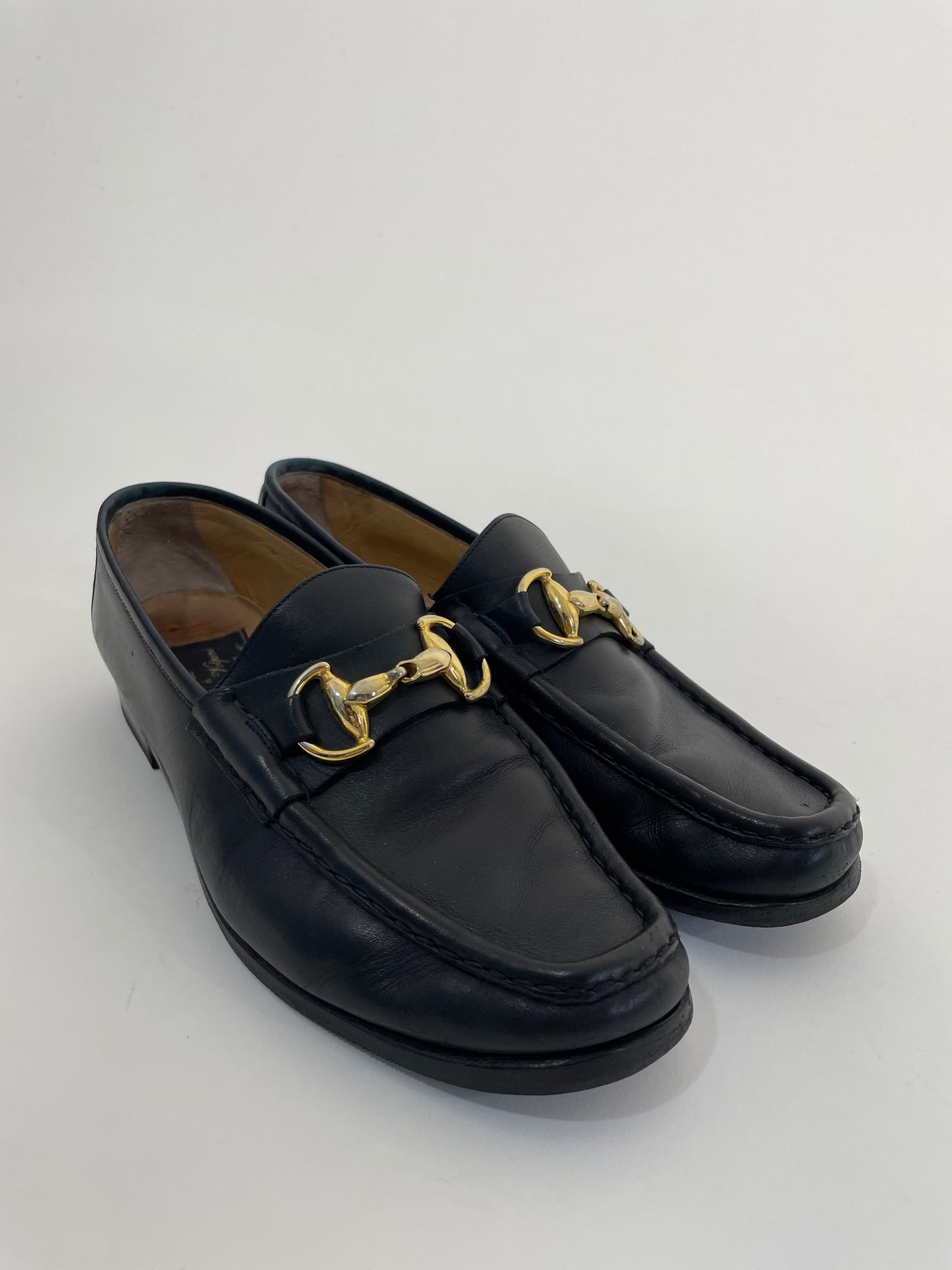 Mocassino vintage con fibbia oro - Numero 39