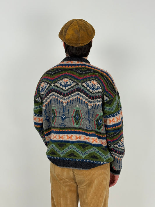 Maglione vintage in Shetland Wool