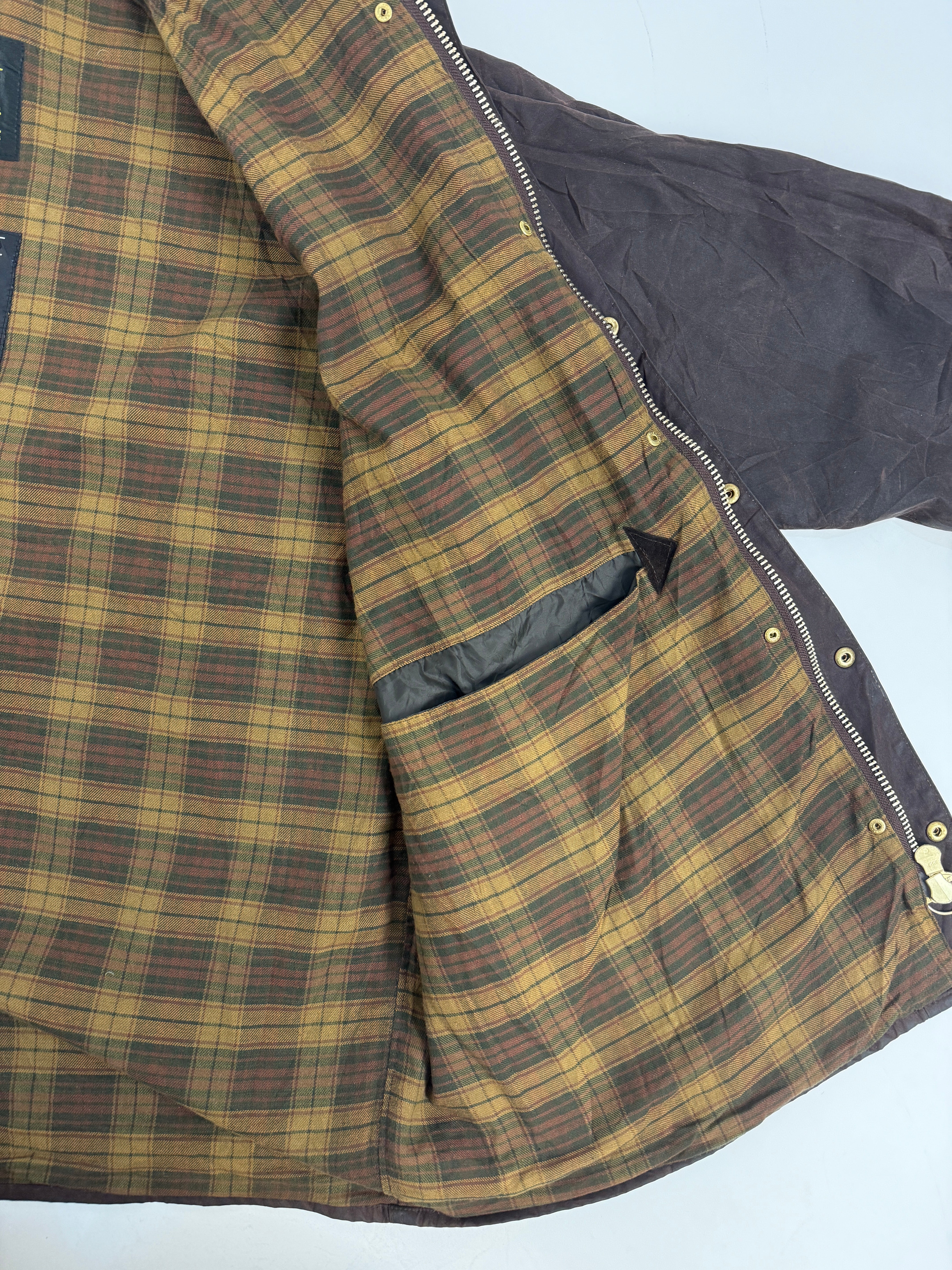 Barbour Gamefair C50/127CM - Waxed jacket Marrone