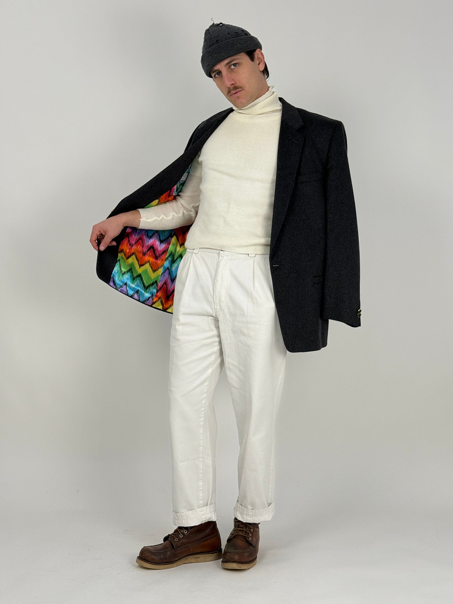 Blazer Versus Gianni Versace anni '90 - fodera multicolor