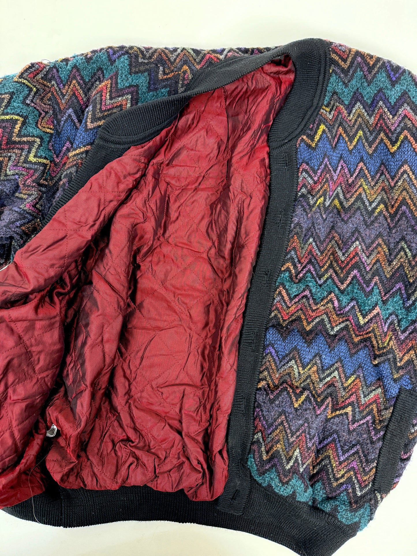 Cardigan anni '80 in Lana e Alpaca