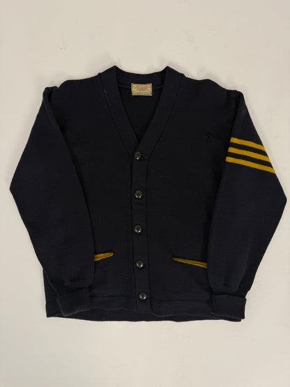 Cardigan Dehen Anni ’50 in Lana Worsted – Original American Knitwear