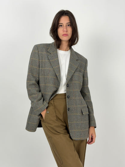 Giacca Ghirardelli in lana Principe di Galles anni ’80