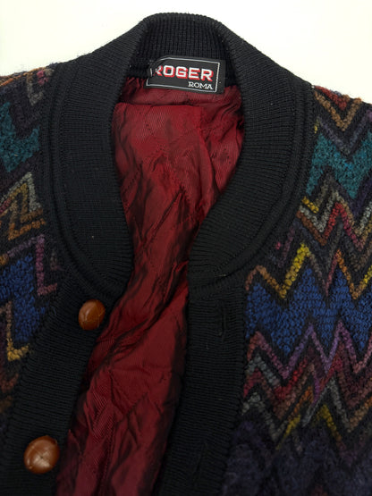 Cardigan anni '80 in Lana e Alpaca