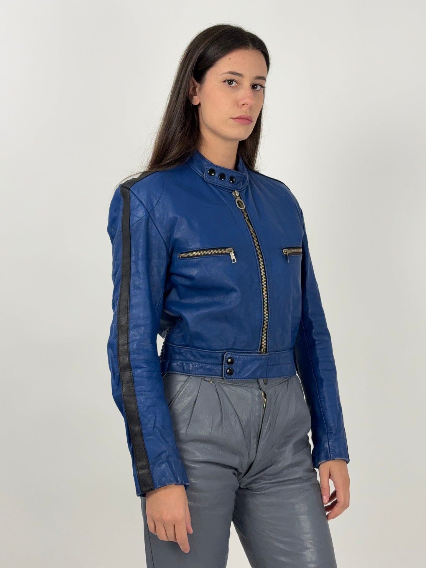 giacca-harro-moto-anni-70-blu
