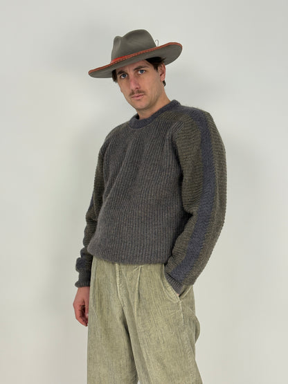 maglione-vintage-in-lana-mohair-da-uomo-grigio