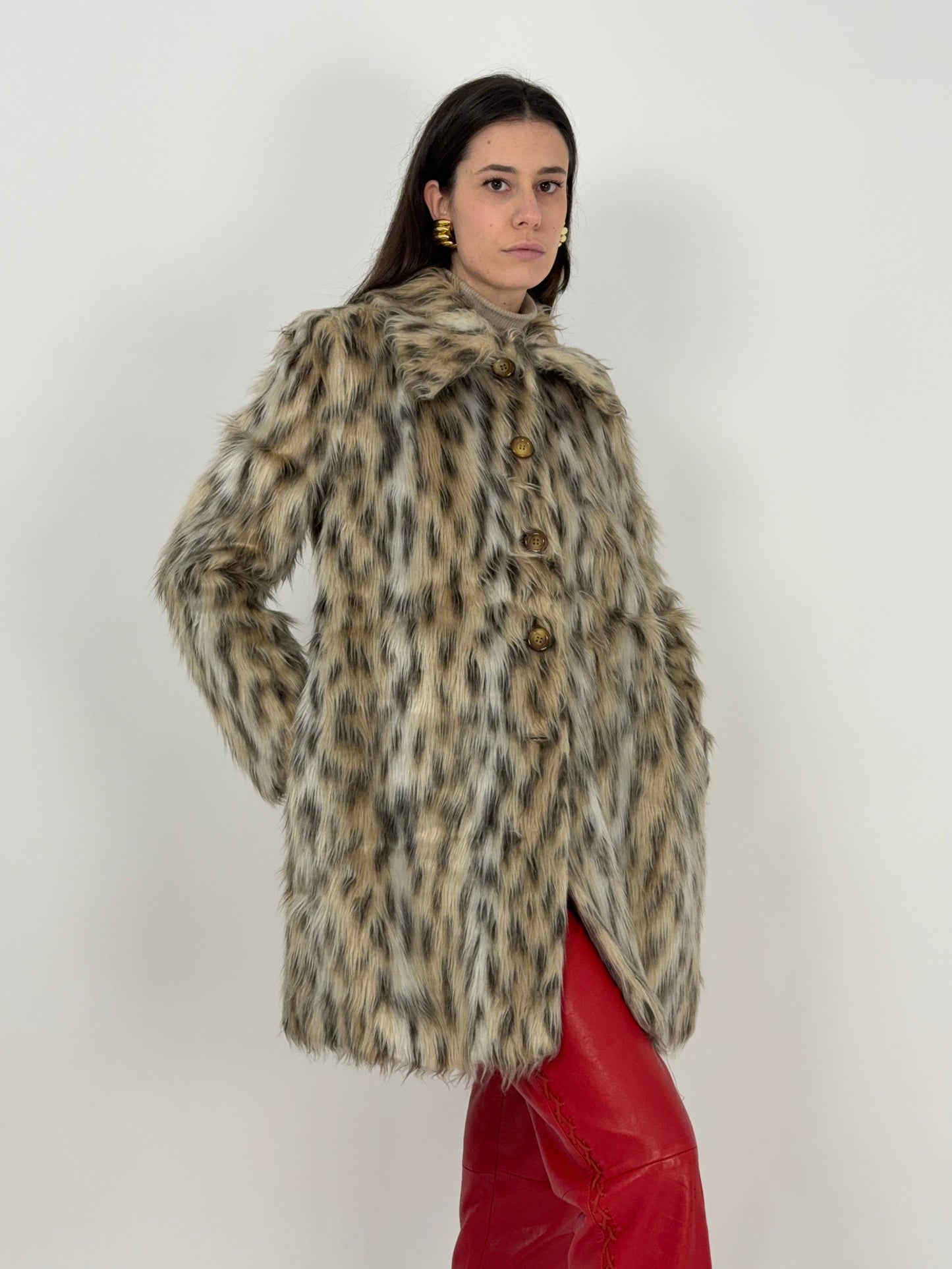 Eco pelliccia anni '70