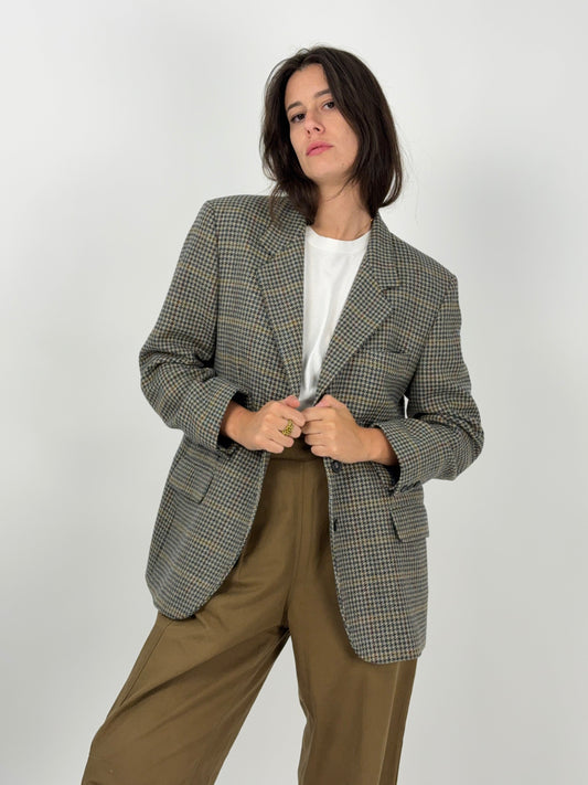 Giacca Ghirardelli in lana Principe di Galles anni ’80