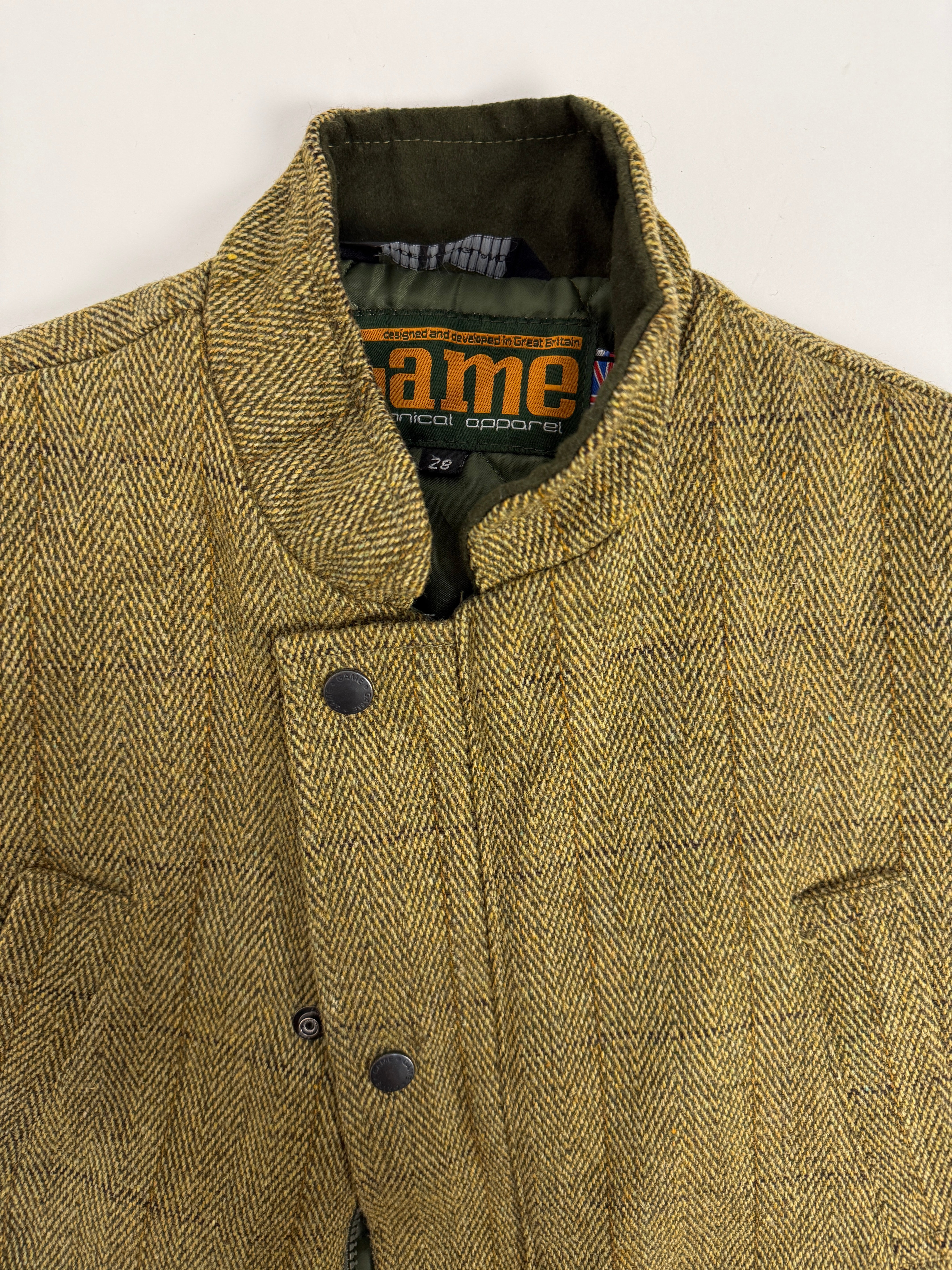Gilet in tweed spigato anni ’80 – Made in England