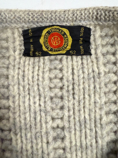 Cardigan tirolese in pura lana - Made in Austria