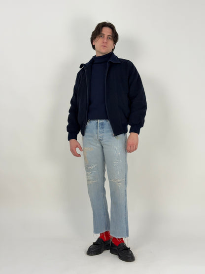 Giacca Breco’s in lana con interno teddy anni '70