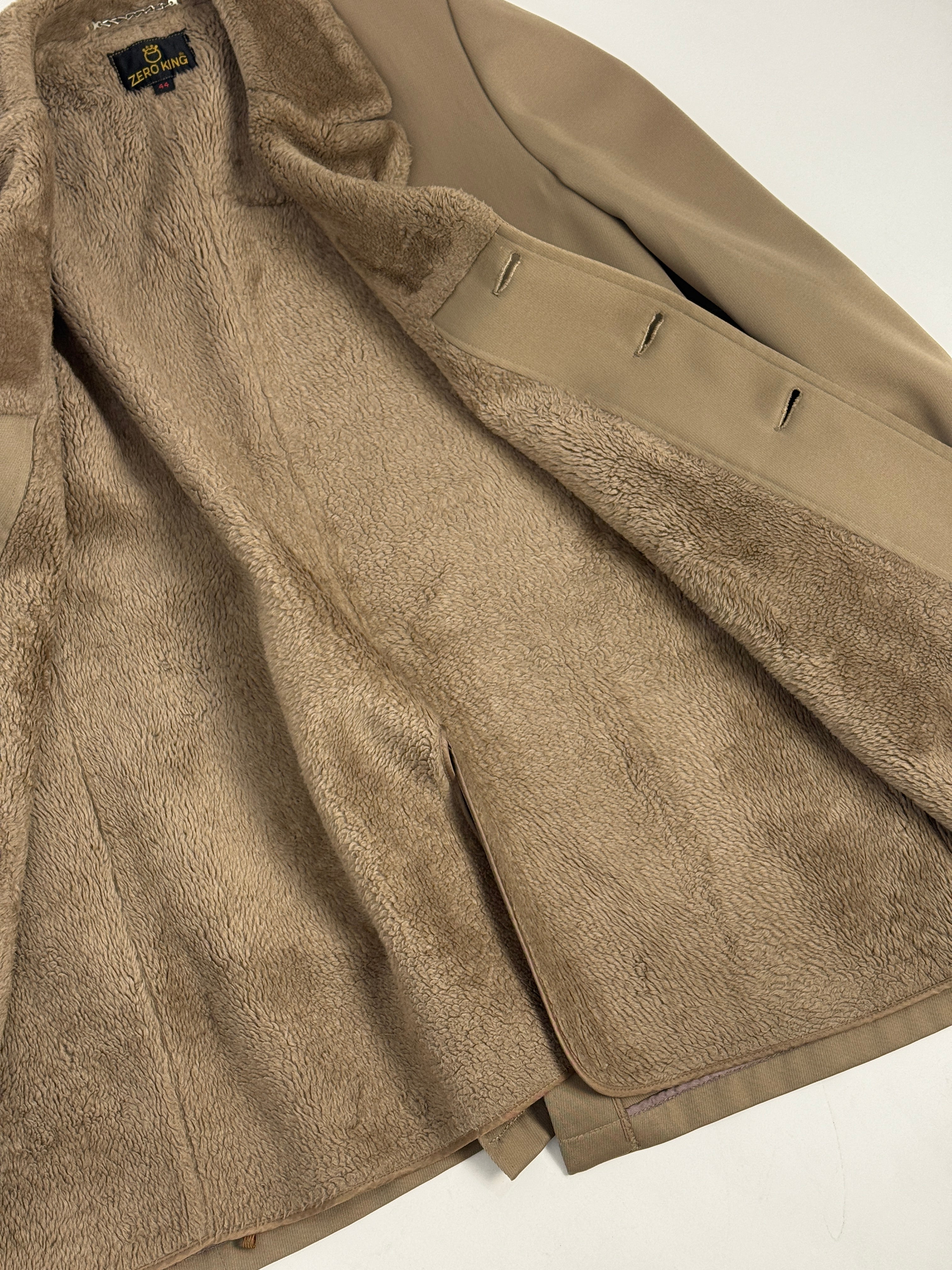Cappotto anni '70 con interno in ecopelliccia
