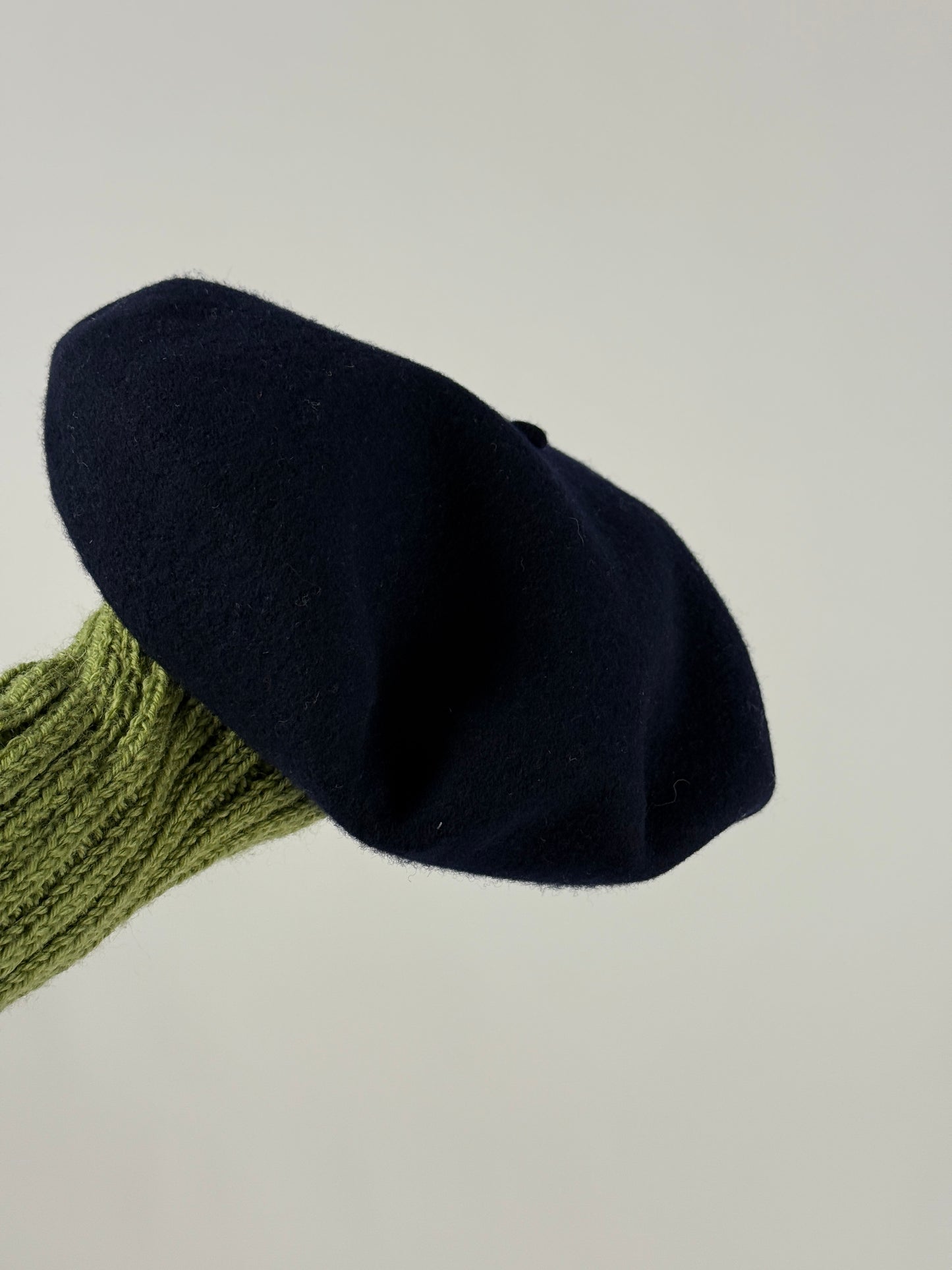 Basco vintage blu navy in lana