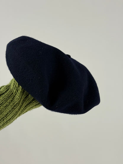 Basco vintage blu navy in lana