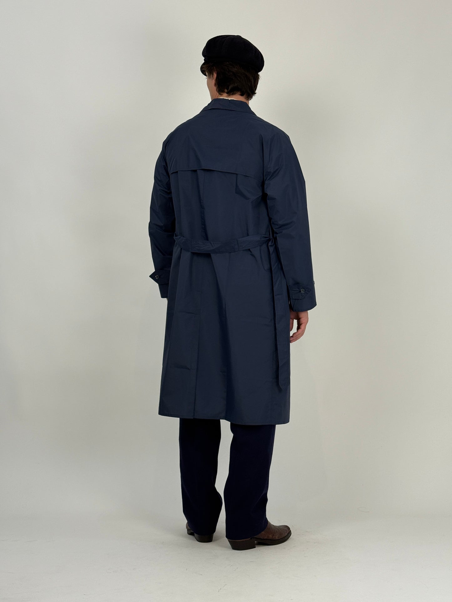 Trench impermeabile FRAG blu navy