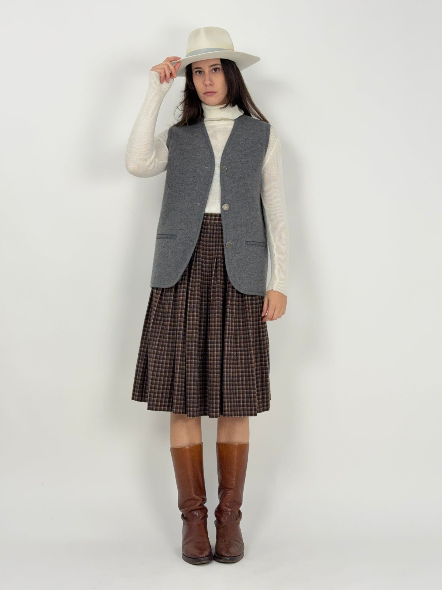 Gilet Walker Moessmer in pura lana