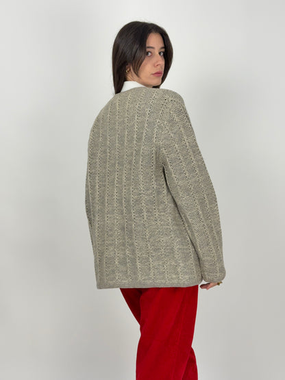 Cardigan tirolese in pura lana - Made in Austria
