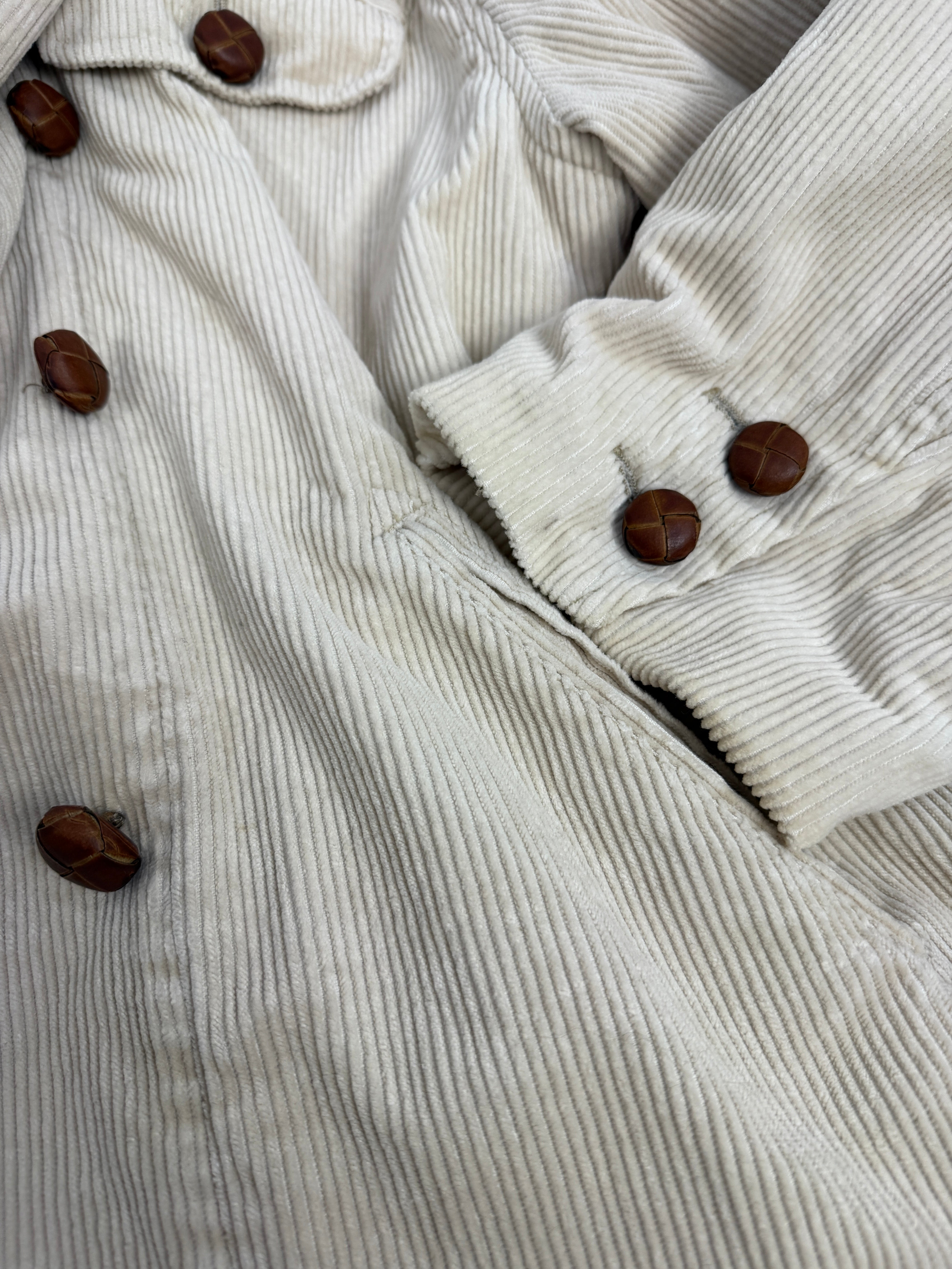 Cappotto Fiorucci in velluto a coste anni ’70/'80