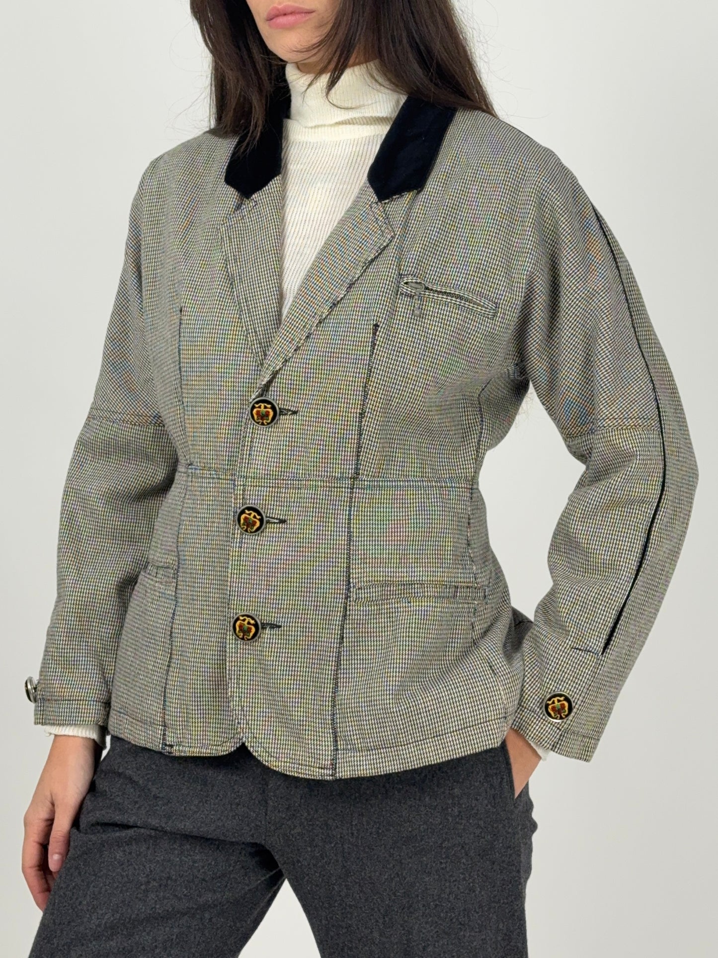 Giacca CLOSED anni ’80 in pied de poule