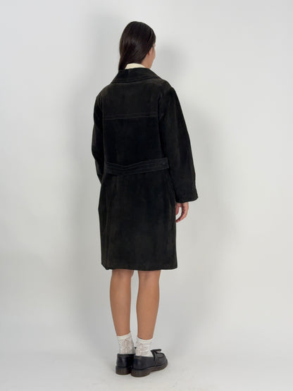 Cappotto sartoriale in renna anni '70