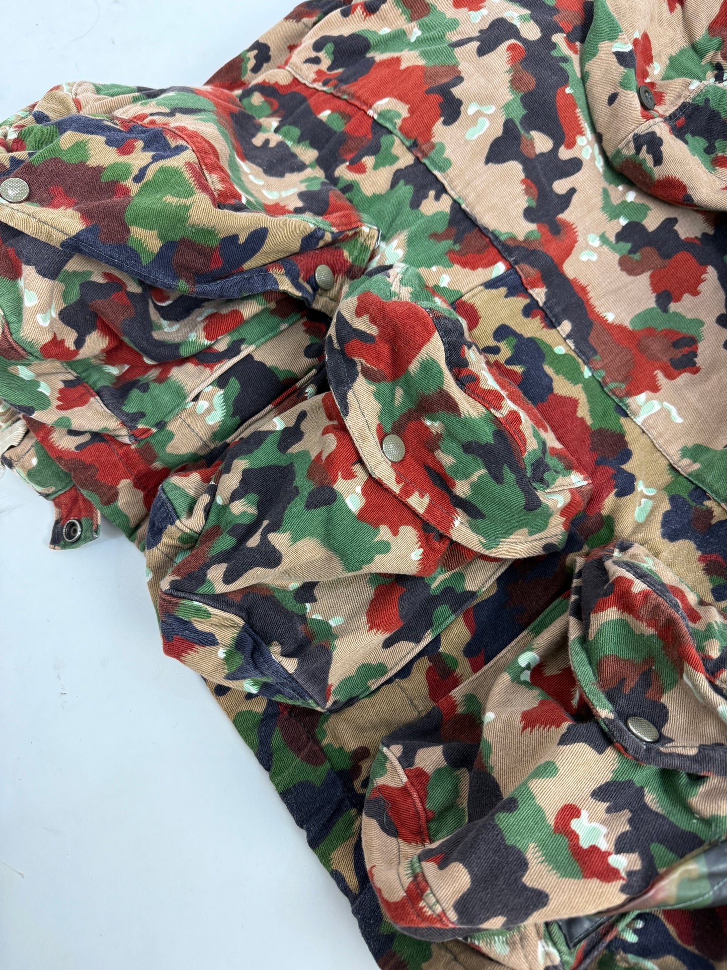 Giacca Militare Svizzera M70 Alpenflage