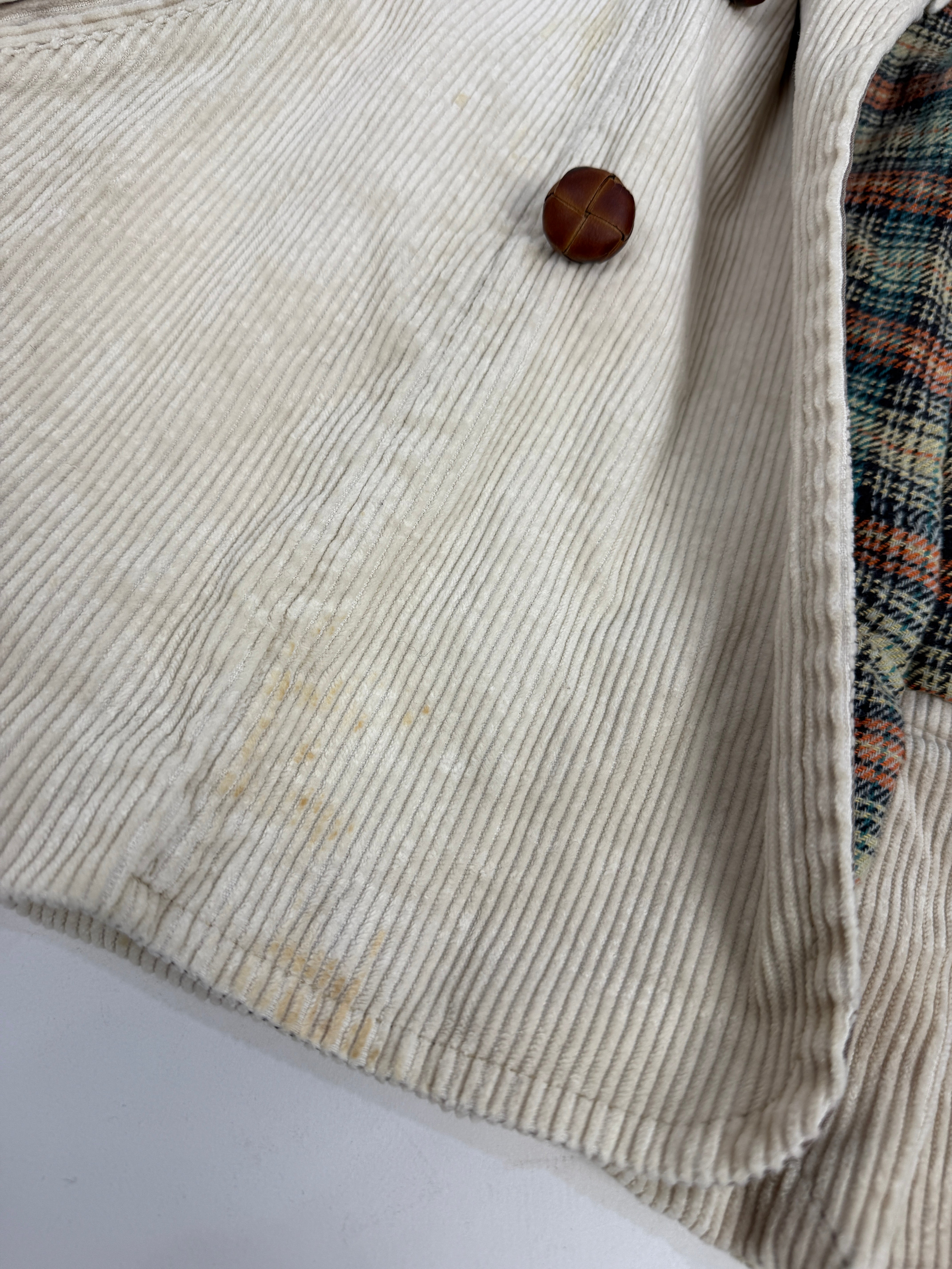 Cappotto Fiorucci in velluto a coste anni ’70/'80