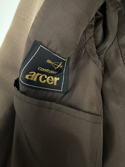 Completo 3 pezzi anni '70 in pura lana