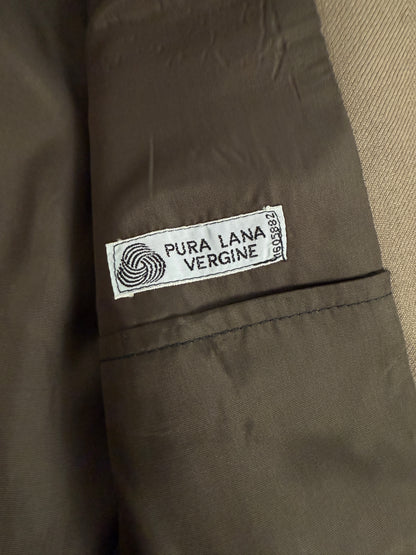 Completo 3 pezzi anni '70 in pura lana