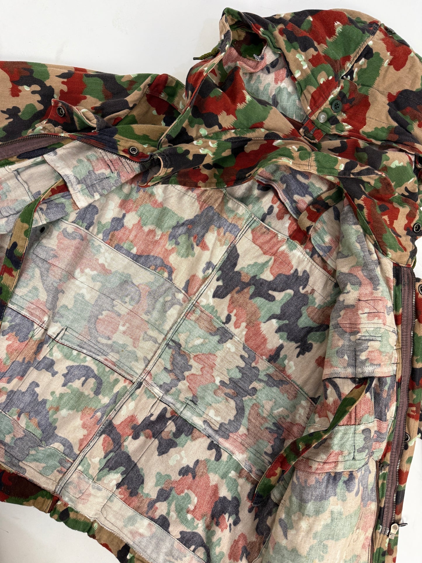 Giacca Militare Svizzera M70 Alpenflage