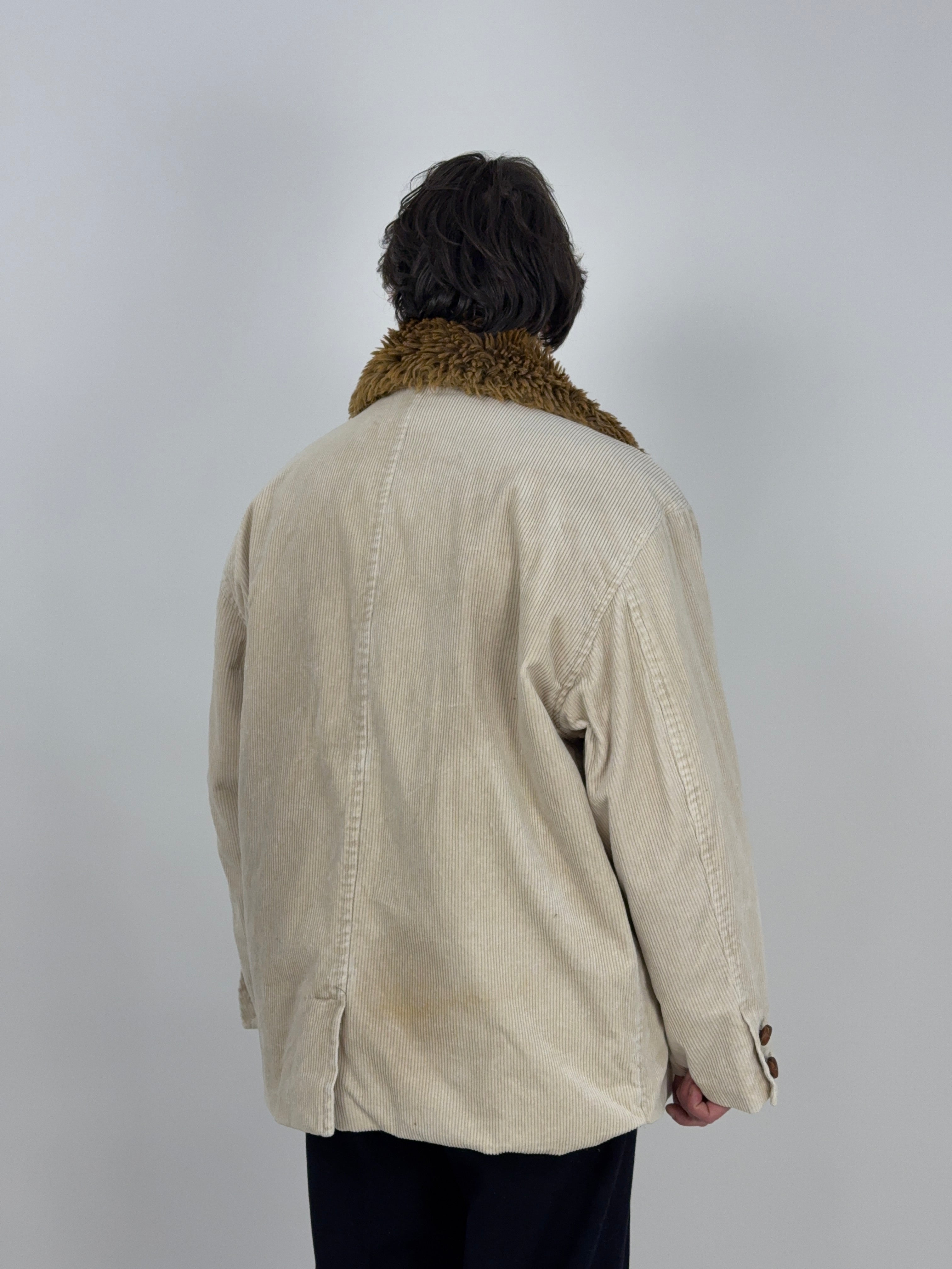 Cappotto Fiorucci in velluto a coste anni ’70/'80