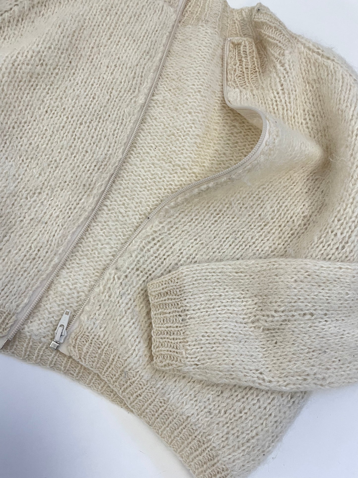 Cropped cardigan anni '70