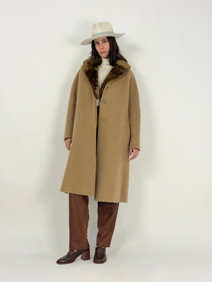 Cappotto cammello anni '70