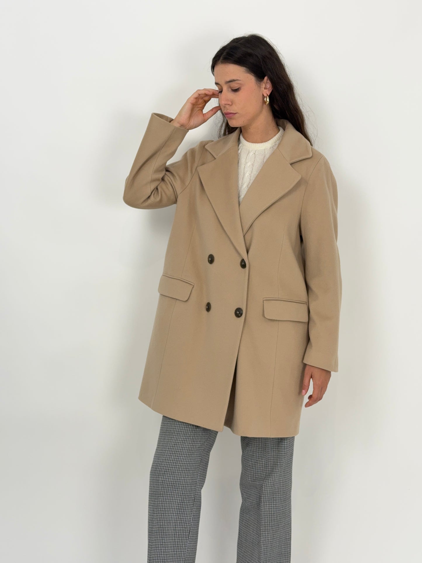 Cappotto doppiopetto Alberto Biani