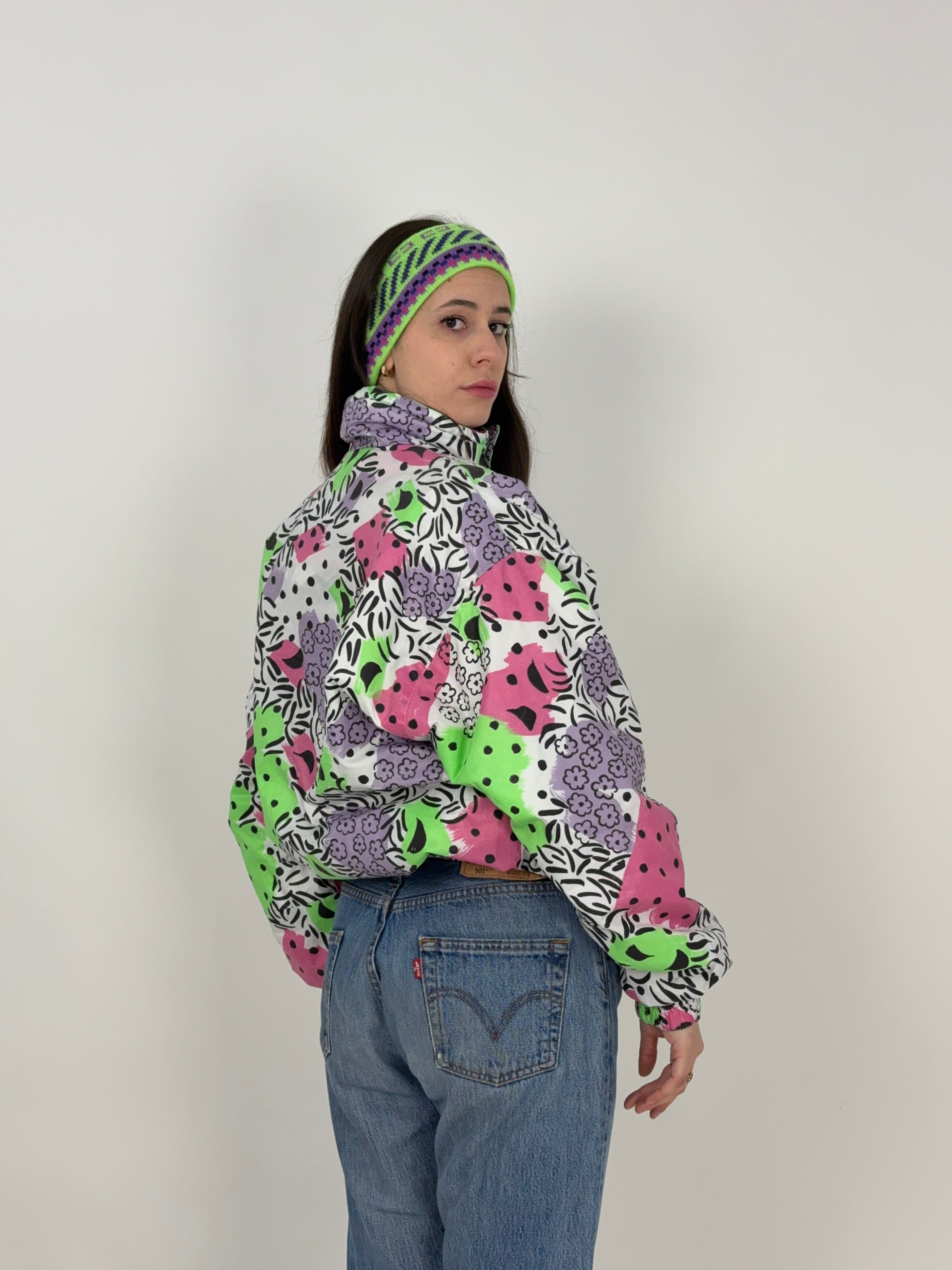 Giacca da sci anni '80 - multicolor
